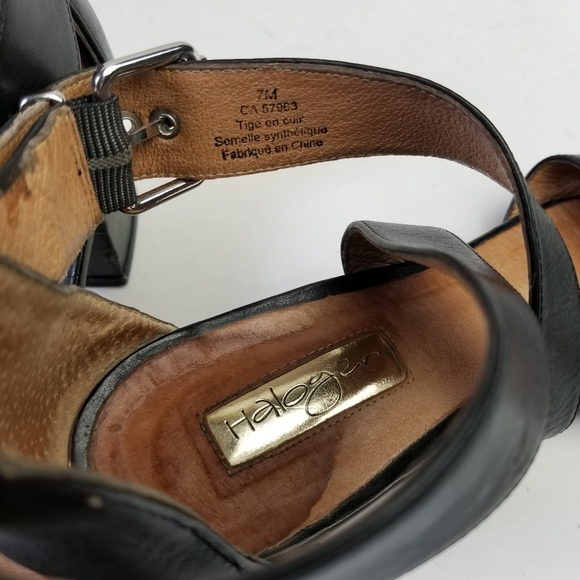 Halogen Rena Crisscross Low Heel Sandals - Picture 6 of 9